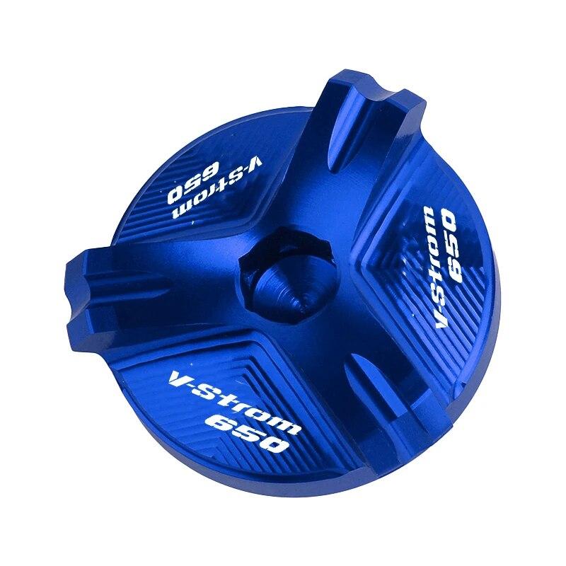 Motorcycle Kickstand Foot Side Stand Extension Pad Support Plate  Oil Filler Cap For SUZUKI V-STROM 650XT VSTROM 650 DL650