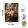 DIY Diamond Painting The Princess Who Reads Books Cross Stitch Kit Mosaic Art Diamond Painting Full Circle Diamond Home Decoration