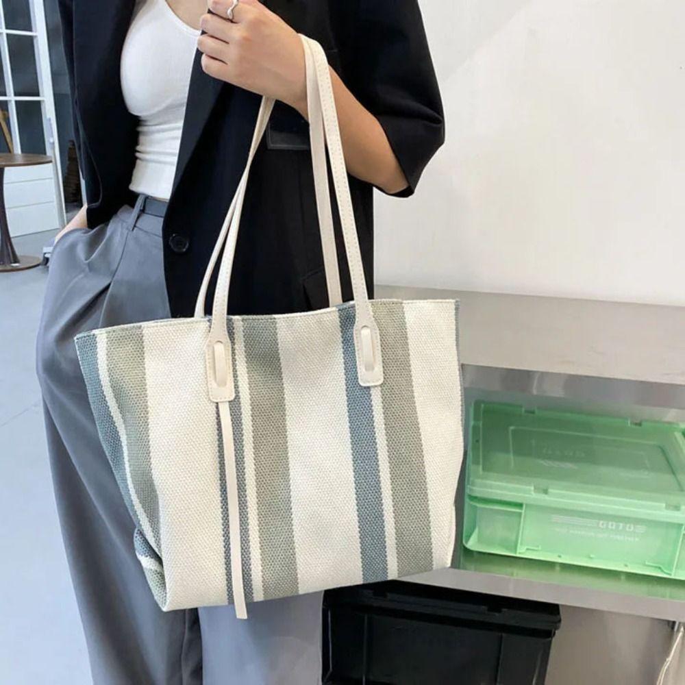 Eco-friendly Canvas Cloth Bags Exquisite Tote Bag Creative Shoulder Bag  Shopping