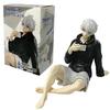 1-2 Stück Blue Lock Anime Sitzende Handflächenmitte Niedliche Nagi Seishiro Figur Modell PVC Schreibtischdekoration Spielzeug Kinder Geburtstagsgeschenke