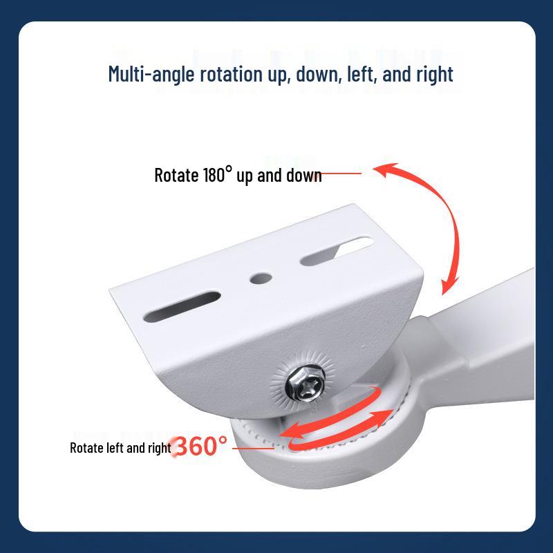 ZSX-606 Aluminum Alloy Pole Round Column Security Monitor Bracket