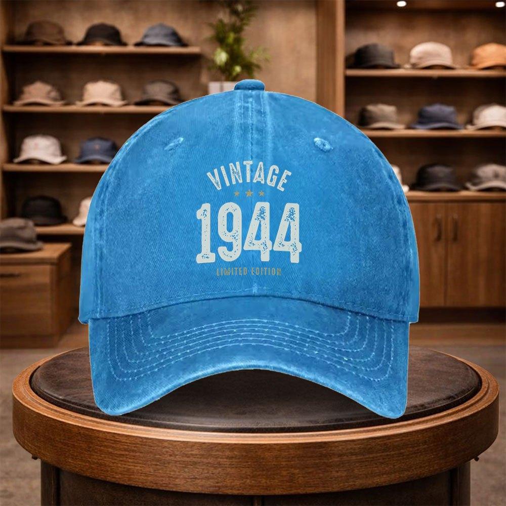 A Vintage MenS Baseball Cap Adjustable And Stylish for Outdoor Use Featuring an Urban Design This Lightweight And Fashi