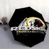 Printed Washington Commanders Folding Umbrella,Outdoor,Leisure,And Travel Umbrella,Durable Umbrella Fabric,Birthday And Holiday Gift