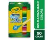 Crayola Marker 50 Super Tips Authentic 585050 Water-Removable Pens, Colors, Series, Product,