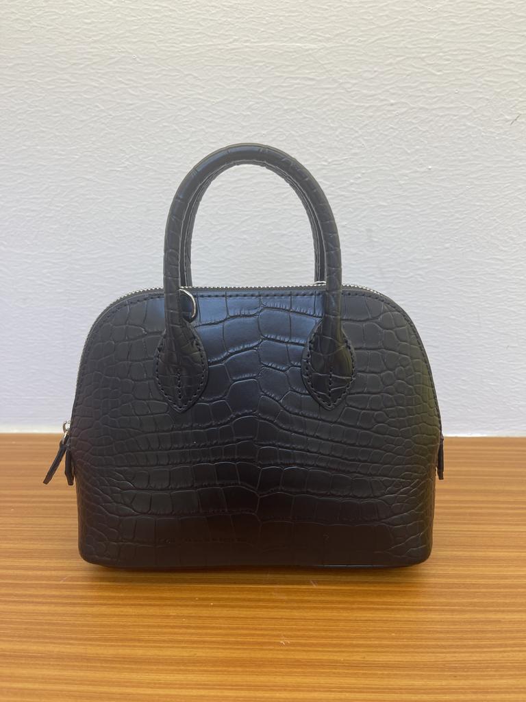 Spring new women's bag cowhide alligator pattern leather mini mini shell bag messenger bag portable women's bag