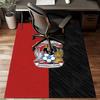Coven-try Football Club Crest Printed Office Carpet Chair Cushion  Entryway Rug, Rugs for Living Room, Bedroom Christmas gifts