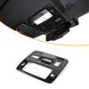 Interior Reading Light Lamp Panel Frame Cover Trim Black For 10-15 Chevy Camaro