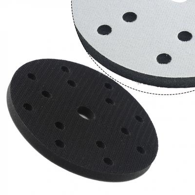 6 zoll 15 Löcher Schwamm Interface Pad Haken-Schleife Schleif-Disc Sander Backing-Pad