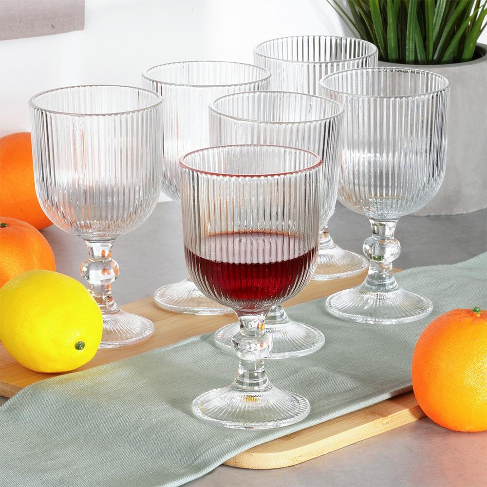Glass Wine Glasses 340 Ml 12 Pcs.