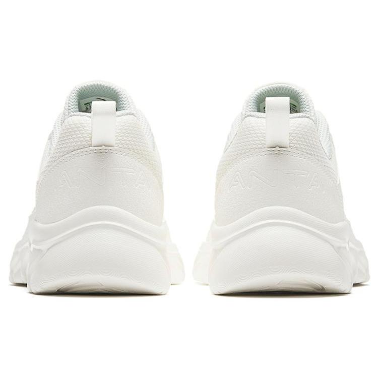 New Anta Cushioning, Wear Resistant Low Top Running Shoes Women's White 922345580-5