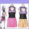 Cute And Fresh 2.5 Dimensional Seduction Anime Costume Tank Dress For Cosplay Events