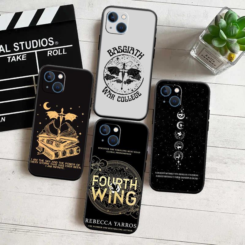 Fourth wing Phone Case for Samsung Galaxy A11 A12 A13 A15 A52S A53 A55 A56 A70 A71 A72 A73 F06 F16 F56 S10 Plus S10e