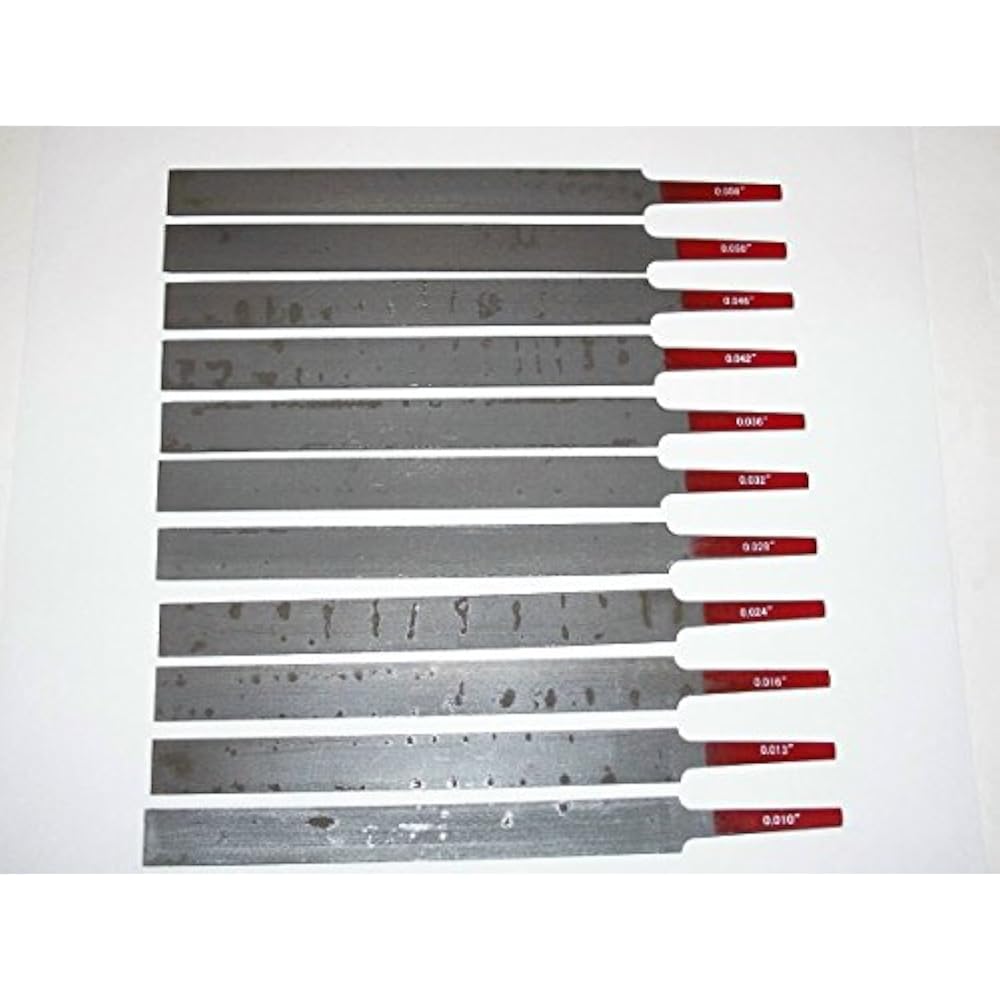 Hosco11 Nut File Set for String Grooves for Multiple Stringed Instruments NF11 VWWS Shipped from ...