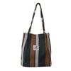 Striped Canvas Tote Bag 2023 Fall Fashion Large Capacity Casual Shoulder Bag