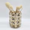 European-Style Crystal Pen and Makeup Brush Holder