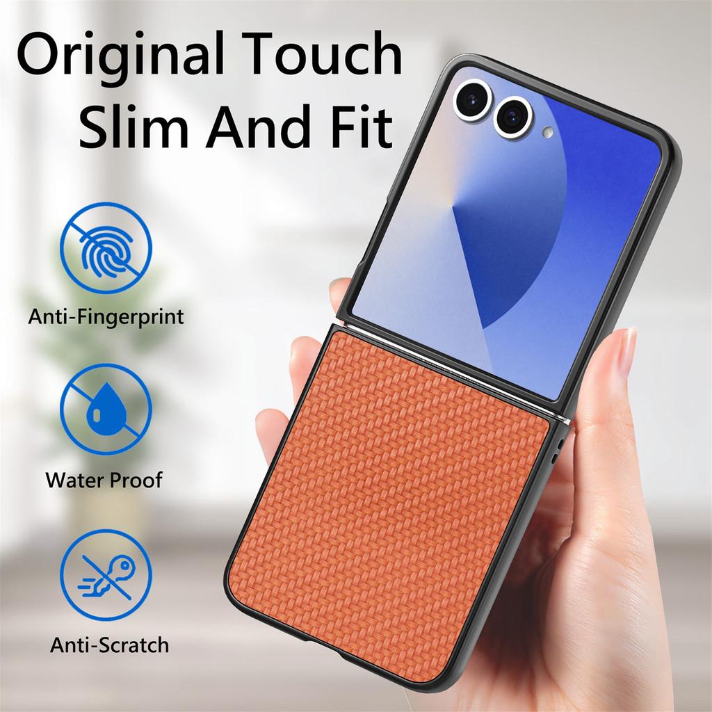 Ultra Thin Anti-Fingerprint Case for Samsung Galaxy Z Flip 8 5G 7 6 5 4 3 Flip8 Flip7 FE Flip6 Flip5 Flip4 Flip3 Phone Cover