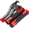 Aluminum Brake Clutch Lever Handlebar Grips Yamaha Raptor 660 700 700R Off-Road ATV Motorcycle Upgrade Kit