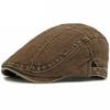 HT4804 Mens Berets Women Spring Summer Autumn Denim Cap Artist Painter Beret Hat Male Female Ivy Flat Cap Adjustable Beret Cap