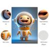 Baby Animal Astronauts Set 10 Cute Cute Pixar Dog Art Poster Print Cartoon Hd Modern Canvas Painting Nursery Kid Room Home Decor