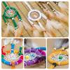 4Pcs Dream Catcher Metal Hoops Set Moon Star Macrame Gold Hoop Ring Supply Wall Hanging Xtmas Wedding Wreath Decor 2/4/6/8 inch