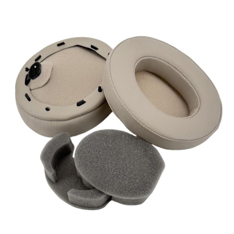 

Sheepskin Earpads Earmuff for WH-1000XM4 1000XM4 Headphones Active Noise Cancelling Lambskin Ear Cushions Earpad Set золотой
