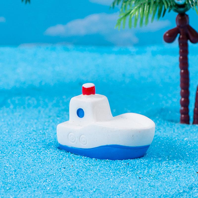 Micro Landscape Small Ornaments For Marine Animals Dolphins Seagulls Mermaids Yachts Castles Fish Tanks And Aquarium Decorations