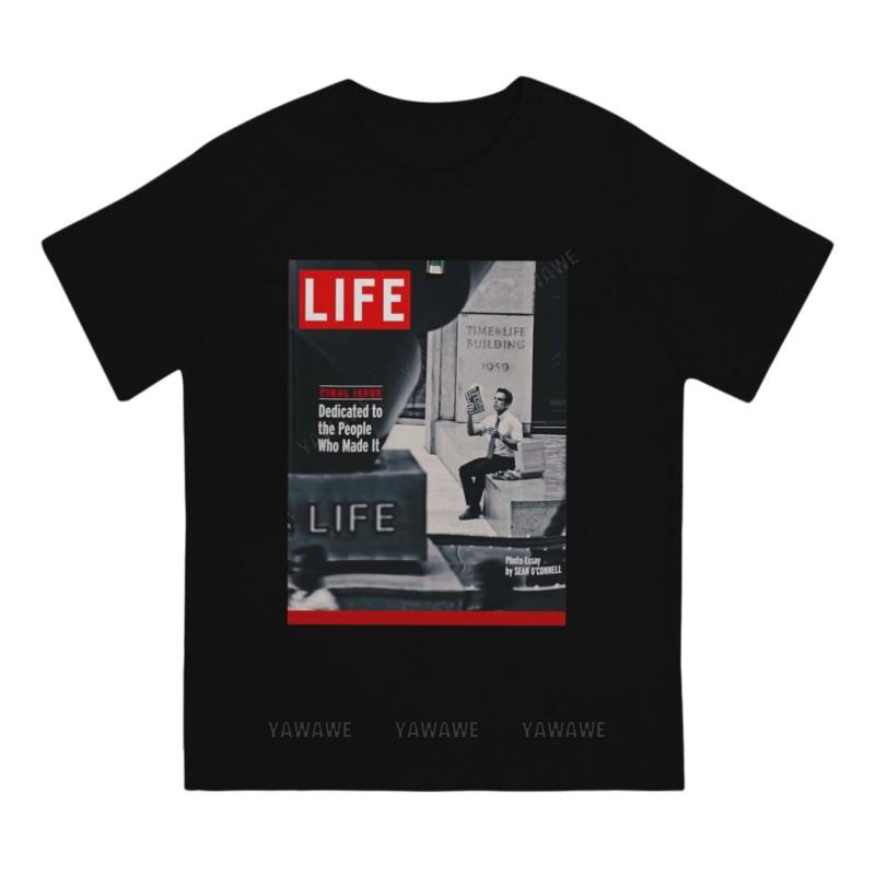 Walter Mitty LIFE Cover Special TShirt The Secret Life of Walter Mitty Leisure T Shirt Summer Stuff For Unisex Unisex