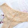 Women Floral Hollow Out Lace Panty Women's Sexy Lace Panties Low-Waist Briefs Sexy Perspective Intimate Female Underpants