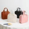 Women's Portable Waterproof PU Square Bag - Travel Jewelry & Cosmetics Organizer