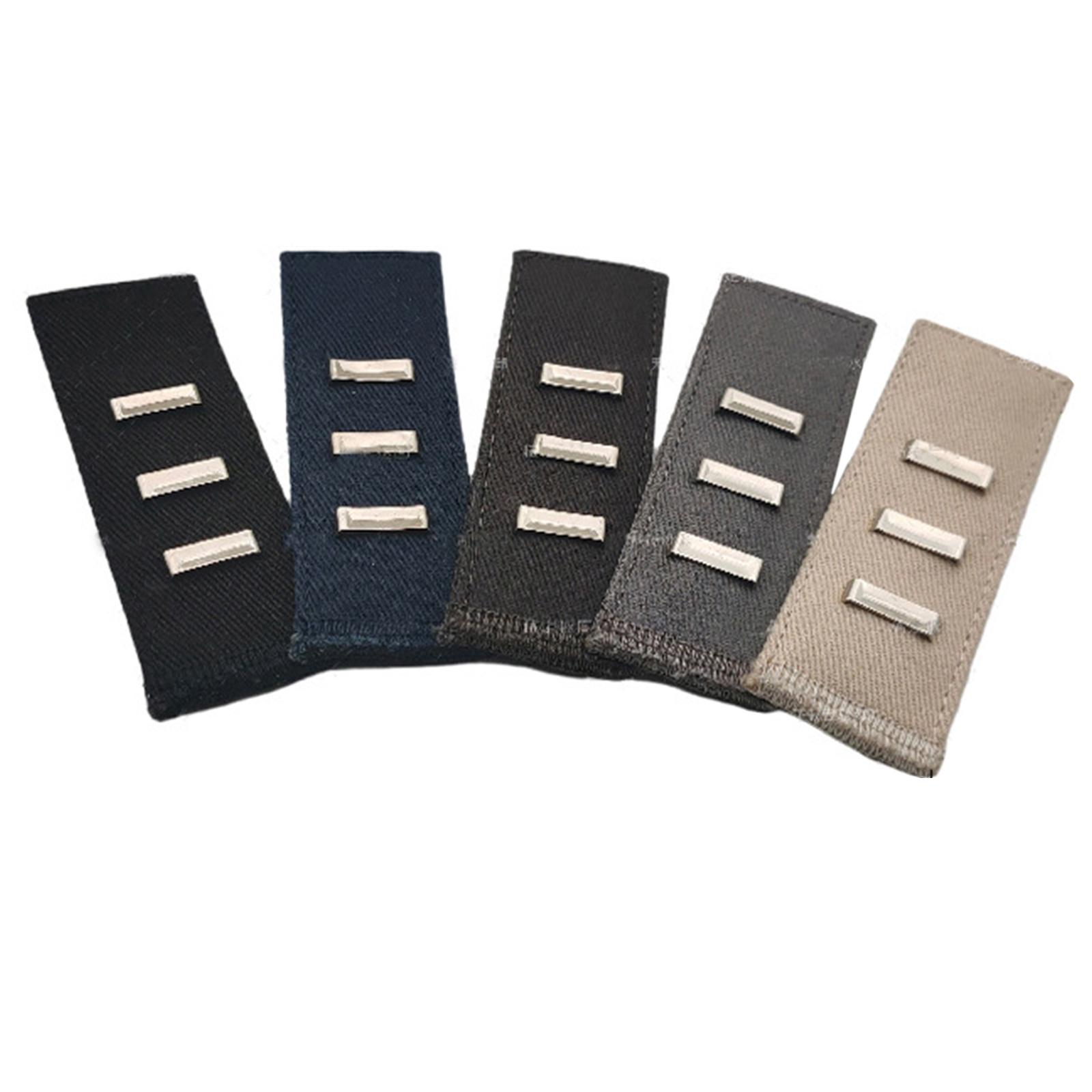 5Pcs Waist Button Extenders for Pants Trousers No Sew Waistband Extension Button Waist Adjusters Clothing Accessories