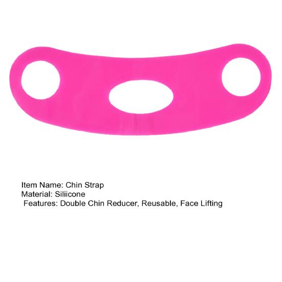 V Line Lifting Chin Strap Reusable Double Chin Reducer Cheek Slimming Sleeping Face Skin Tightening Band Soft Silicone Face Shaper Elastic Strap