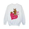 Scooby Doo Girls Love Heart Sweatshirt