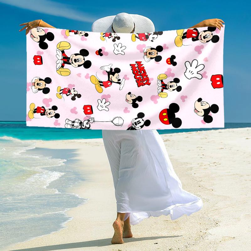 Winnie Pooh Friends Towel Large Quick-Drying Microfiber soft S-Square Pants-s Beach Towel for Travel Fitness Bathing Camping. 0730s70