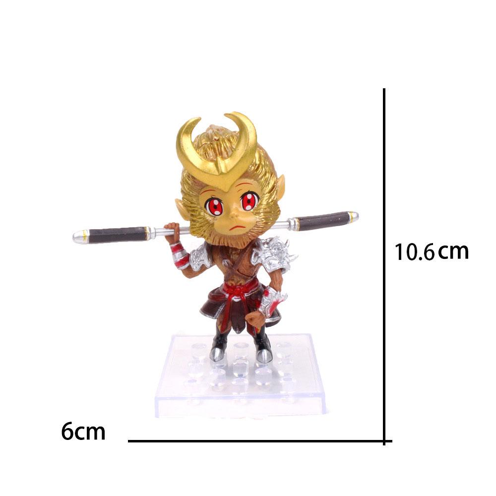 Game Black Myth Wukong Action Figure Sun Monkey King Bar Anime Toys Desk Decoration Birthday Gift Poseable Articulated Scale Detailed Movable