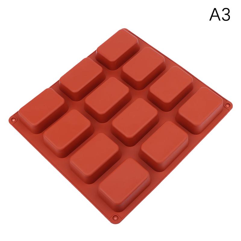 9/12 Hohlraum Kuchenform Sugarcraft Brot Fondant Kuchen Backform Mini Kuchenform Silikonform DIY Backwerkzeuge