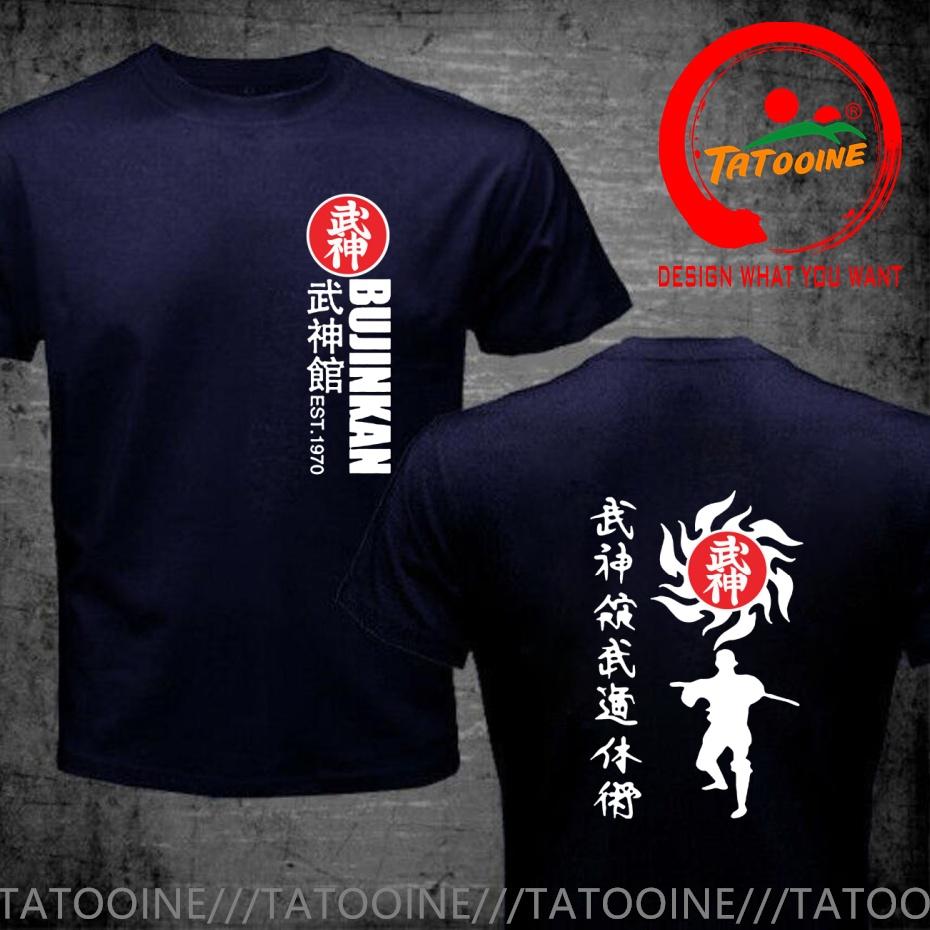 Design Divertente Bujinkan Budo Taijutsu Shinobi Ninja Giappone Arte Marziale Maglietta Unisex Moda Trendy Abbigliamento Casual Top Eleganti T-shirt