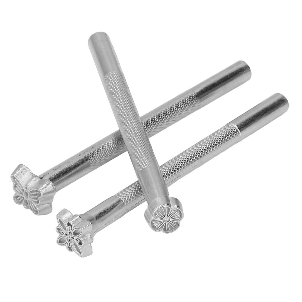 20Pcs Leather Stamping Tools Different Patterns High Hardness Anti Rust Saddle Making Tools for DIY Leather Crafts Bags