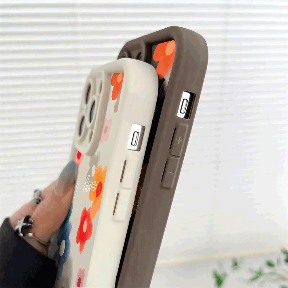 Colorful Watercolor Flower Pattern Shockproof Phone Case for Xiaomi Redmi Note 14 13 12 11 10 9 8 7 Pro Anti-Slip Soft TPU Cover