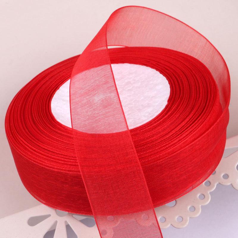 

Прозрачная атласная лента Snow Yarn шириной 2,5 см для поделок своими руками и аксессуаров для волос