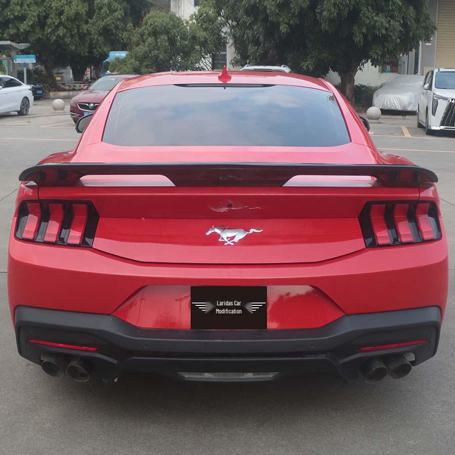 Carbon Fiber Rear Spoiler for 2024+ Ford Mustang Dark Horse S650