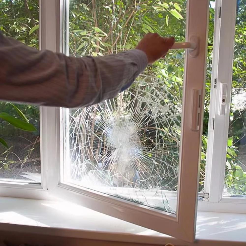 1 Rolle Silberne Sichtschutzfolie für Fenster, Einweg-Spiegeltönung, UV-Wärmekontrolle, Vinyl-Aufkleber, Sonnenschutz, Glas, Papier, Tür, reflektierende Folie