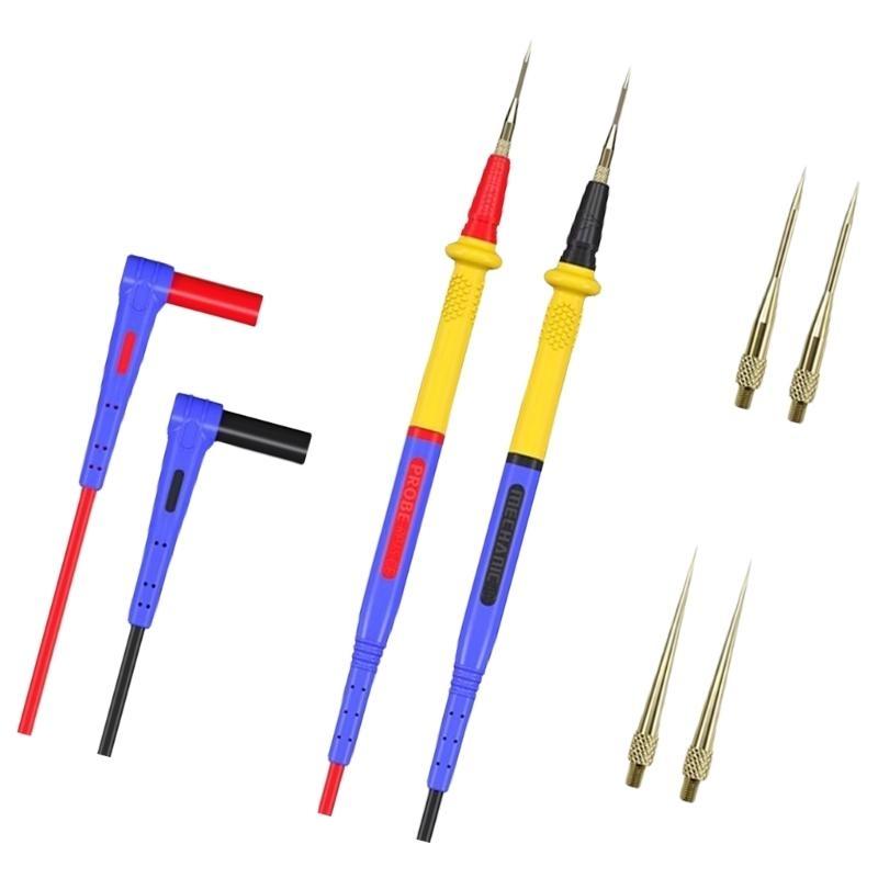 Stainless Steel Digital Multimeter Probes Test Leads for Multimeter Feelers Multimeter Wire Cable Pen Tip Extended