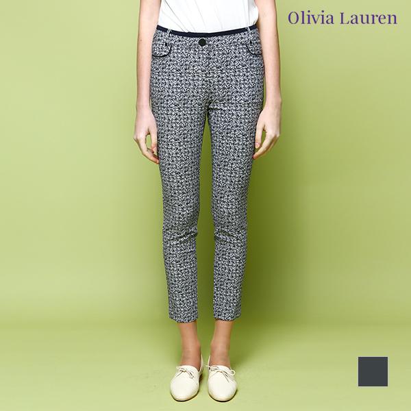 OLIVIALAUREN Graphic Print Skinny Pants_2Vopdltm3131