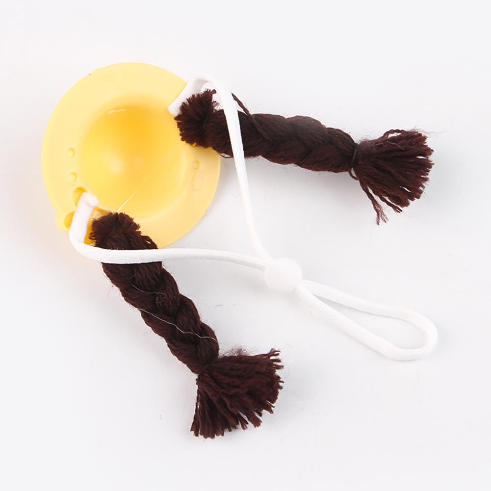Pet Hamster Budgerigar Cockatiel Peony Parrot Bird Hat Funny Braid Hat Parrot Hat Small Animals Mini Hat Birds Toys