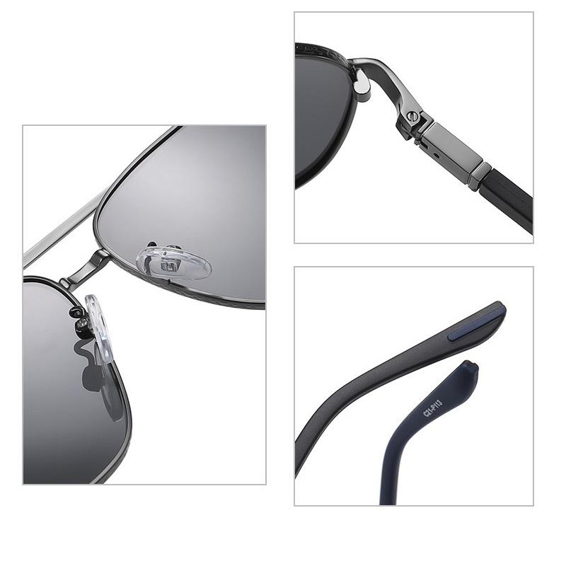 aoron Classic Polarized Sunglasses Vintage Outdoor Driving Glasses Fishing UV4100 Anti Glare Eyewear