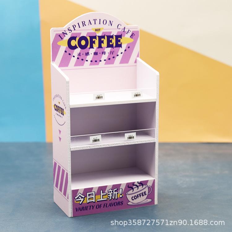Simulation Mini Doll House Supermarket Shelf Display Dining Rack Playing House Children'S Toy Model Ornament Food Toy