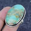Chrysoprase Gemstone 925 Sterling Silver Jewelry Ring Size 8