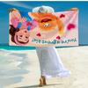 Ultra-Soft Beach Towel with Ms. Rachel Theme,Ideal for Pool - Camping, Diving - Perfect Travel Essential, Vibrant Beach Towel.