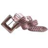 Pink Cross Rhinestone Women's Belt Diamond-set Alloy Acrylic Punk European and American Style Belt