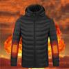 1PC Heated Cotton Heating Jacket for Men Women USB Electric Warmer Clothes Coat
